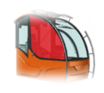 2.00-5403012 Стекло боковое КМК Клинцы 1123*1097 КМК 2.00 Плоское купить в Уфе
