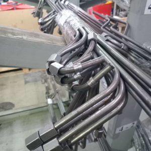 Комплект трубопроводов КС-55713.31.060-1 на опоры (44 шт.) автокрана Галичанин КС-55713