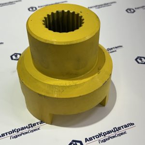 Полумуфта КС-3577.26.024-1 (Ø 45 мм) гидромотора грузовой лебедки автокрана Ивановец КС-3577; КС-3574; КС-35714; КС-35715; КС-45714; КС-45717; АК-25; КС-54711; КС-54712